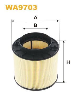 WIX FILTERS oro filtras WA9703